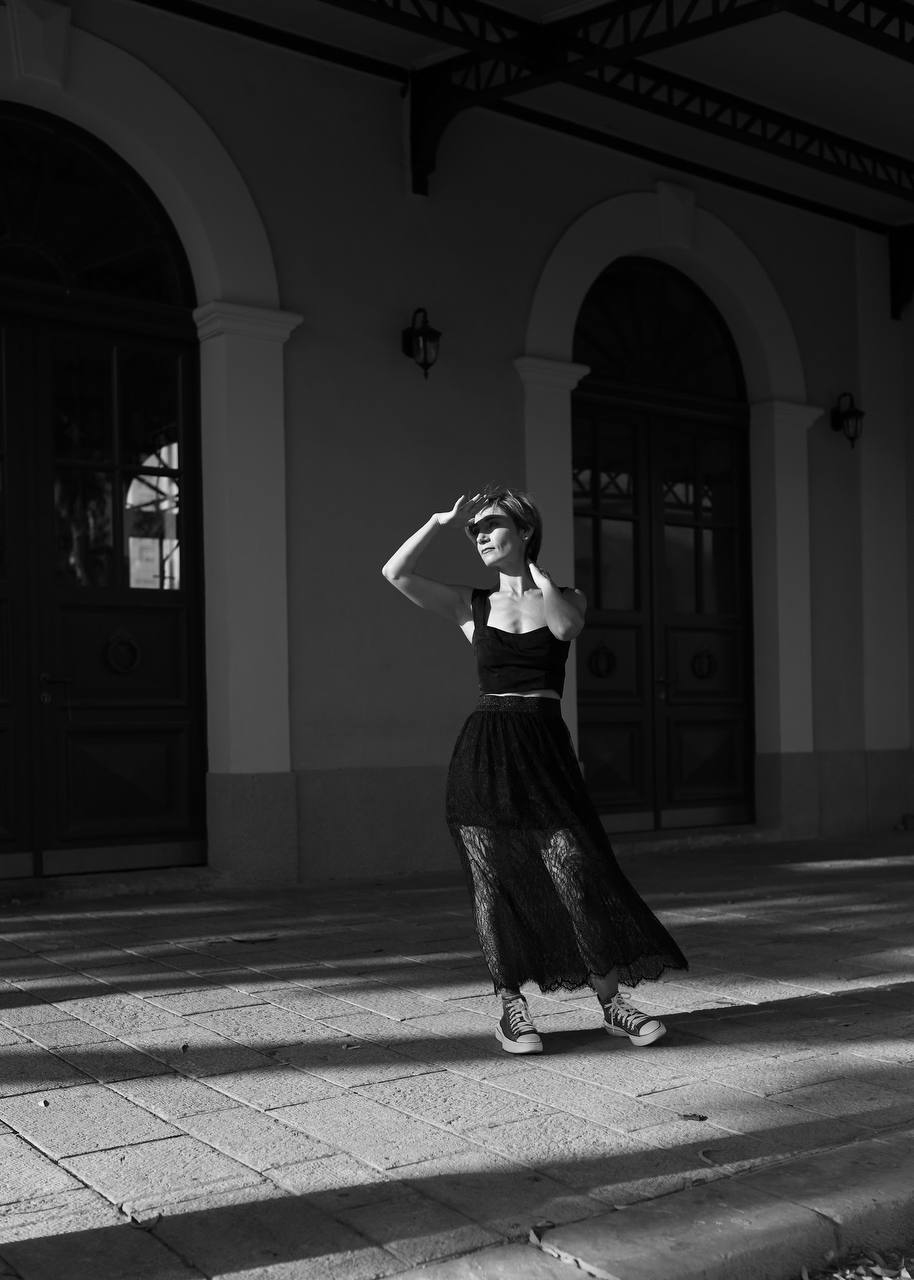 Алла в кадре